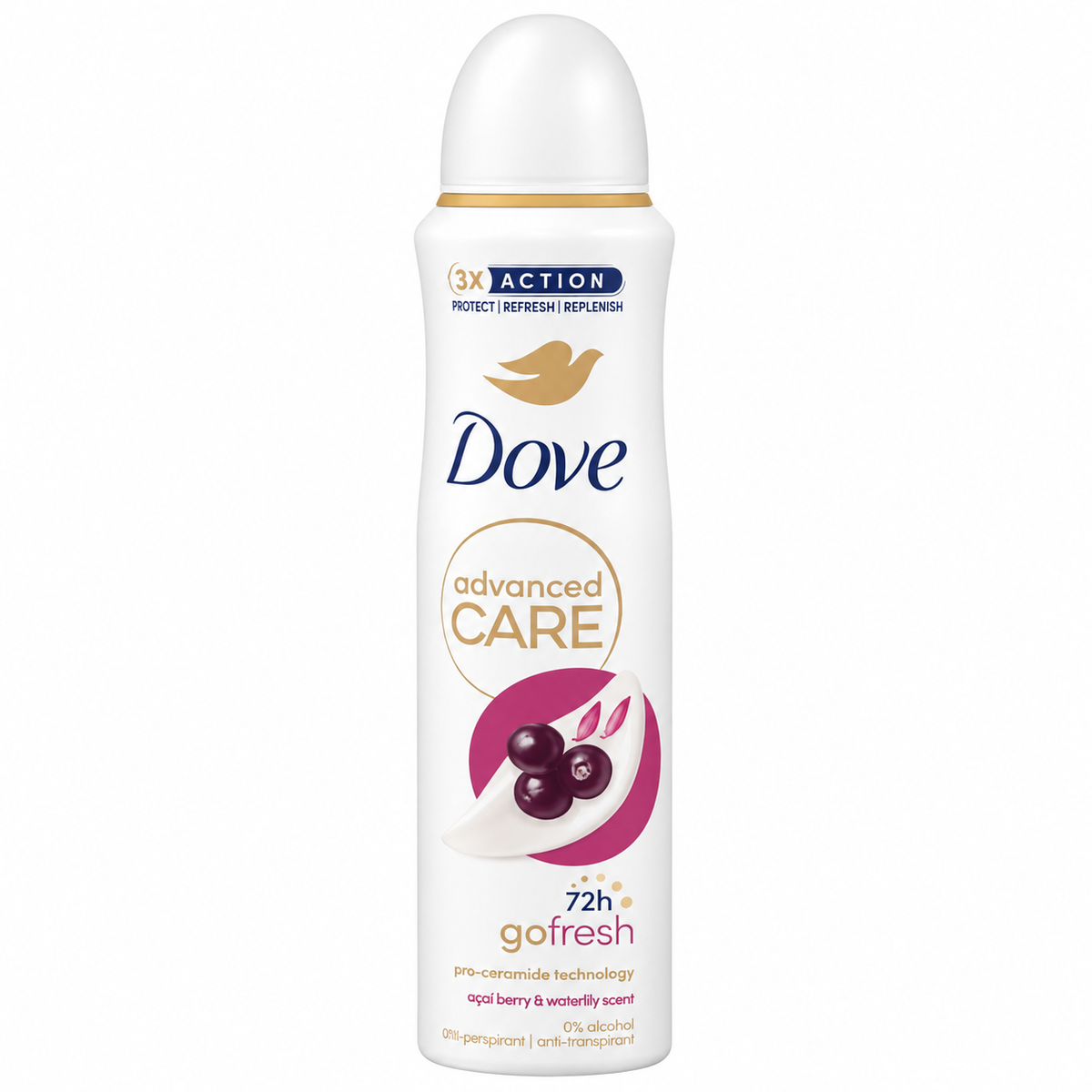 Dove Advanced Care Go Fresh – açai en waterlelie – Deodorant Spray 150 ml