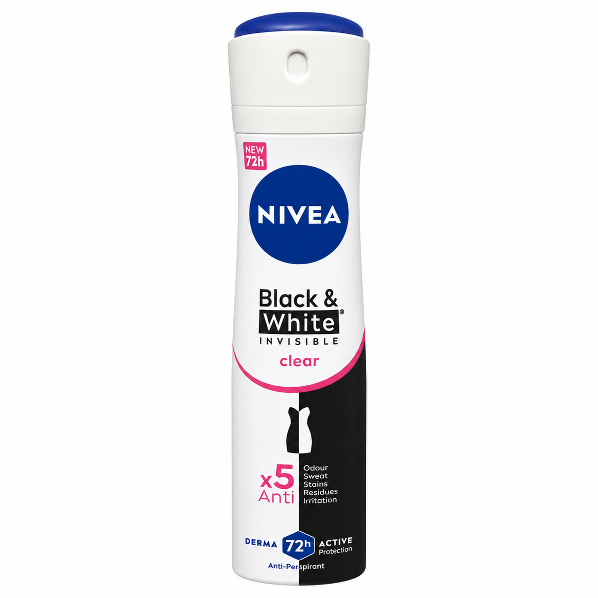 Nivea Black & White Invisible Clear – Deodorant Spray 150 ml
