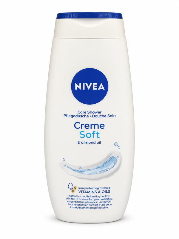 Nivea Creme Soft & Almond Oil douchegel – 250 ml