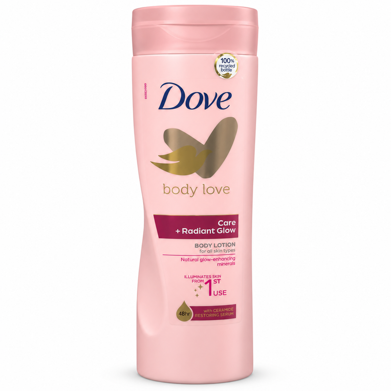 Dove Body Love Care + Radiant Glow bodylotion – 400 ml