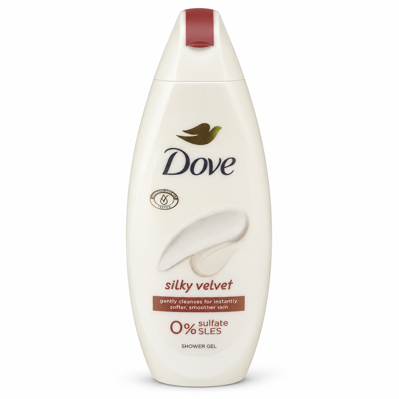Dove Silky Velvet douchecrème – 250 ml