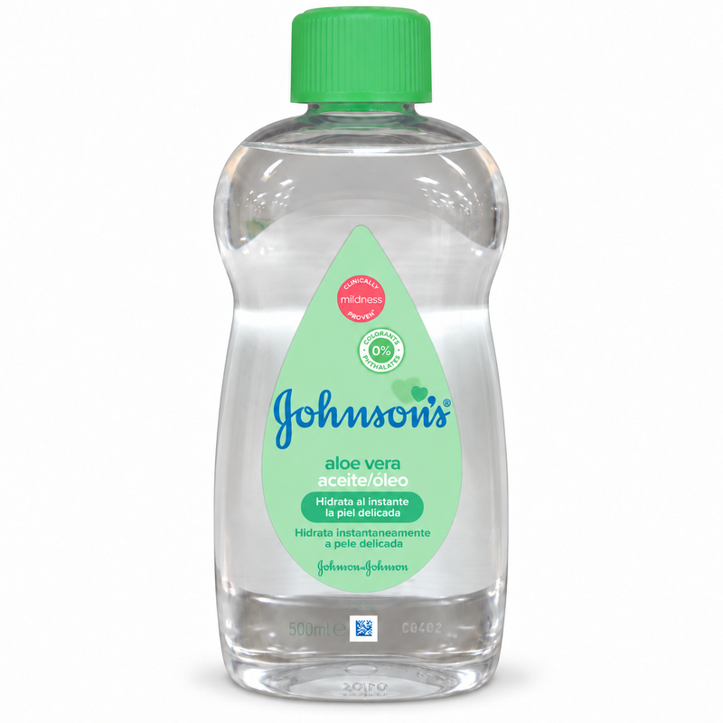 Johnson's Aloe Vera verzorgende olie – 500 ml