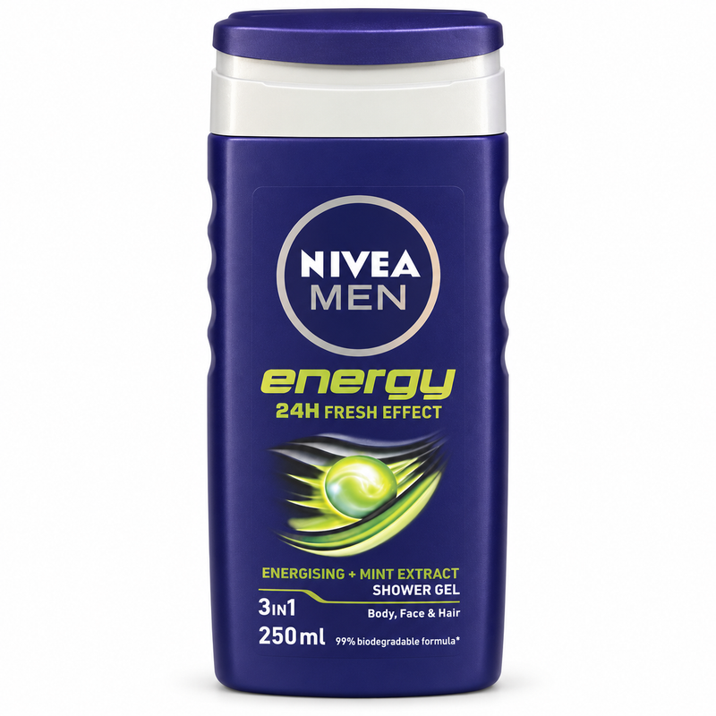 NIVEA Men Douchegel Energy – 250 ml
